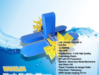 Kincir Air Tambak Hemat Listrik